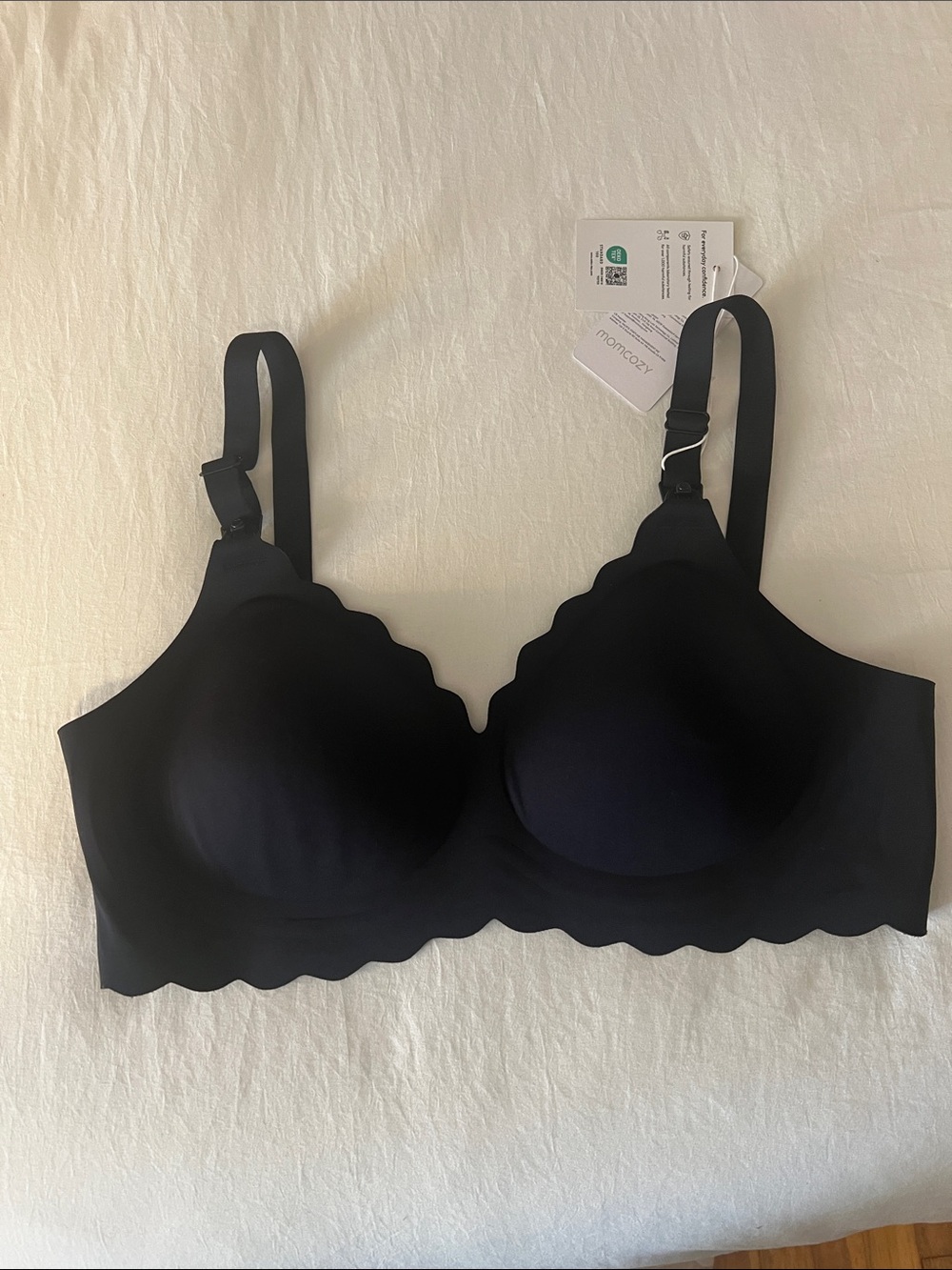 MOMCOZY Jelly Strip Seamless Nursing Bra size Medium - Picture 2 of 15